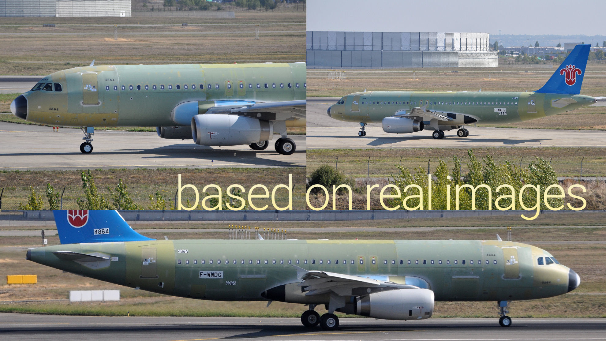 EasyJet A320 Unpainted 3D model_10