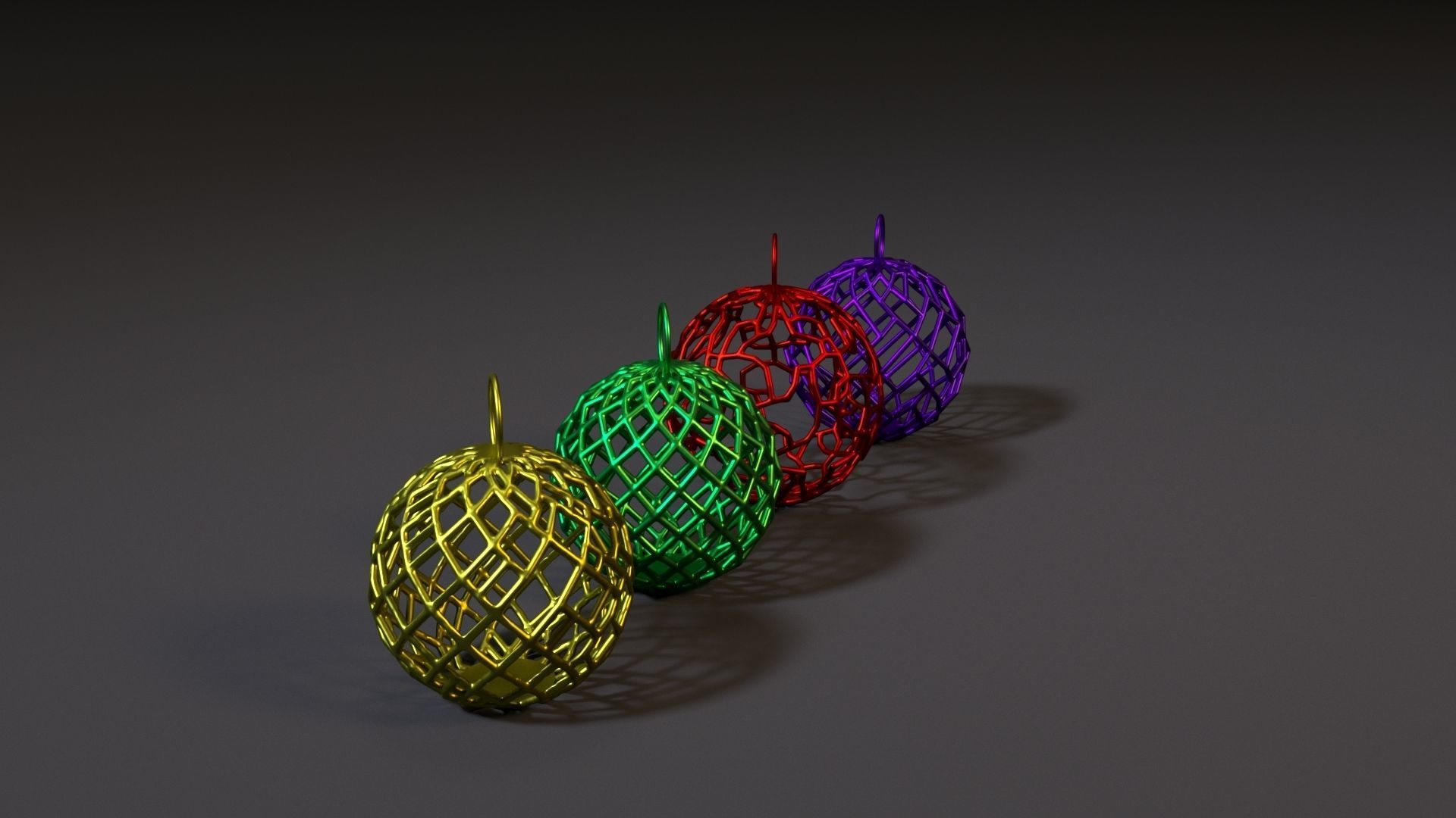 Christmas decoration ball 3D print model_2