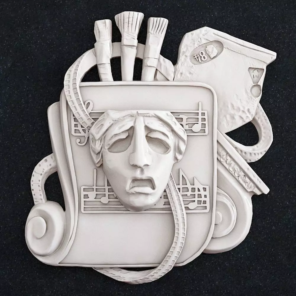  artist painter logo 3D print model_0