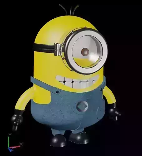 One Eyed Minion 3D model