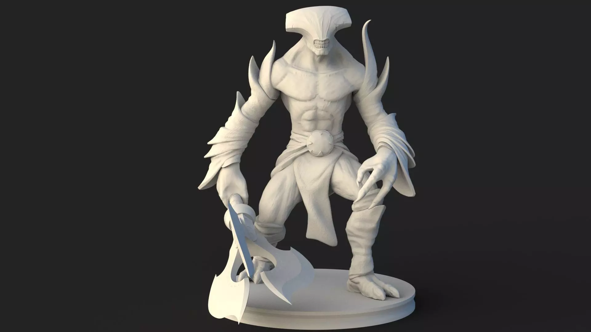 Dota 2 Fanart Faceless Void Free 3D print model
