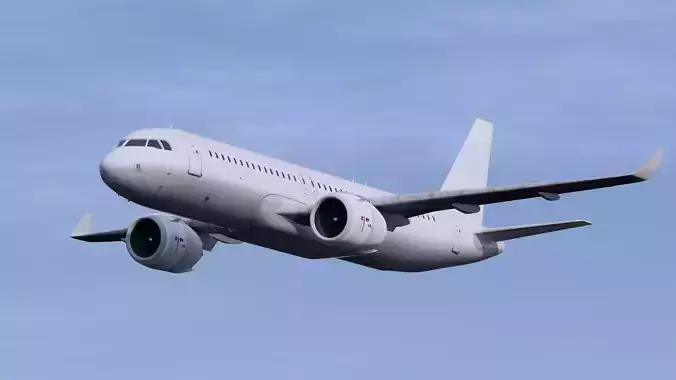 Airbus A320 Generic 3D model