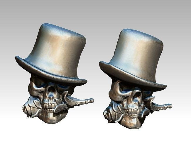 Skull lover 3D print model