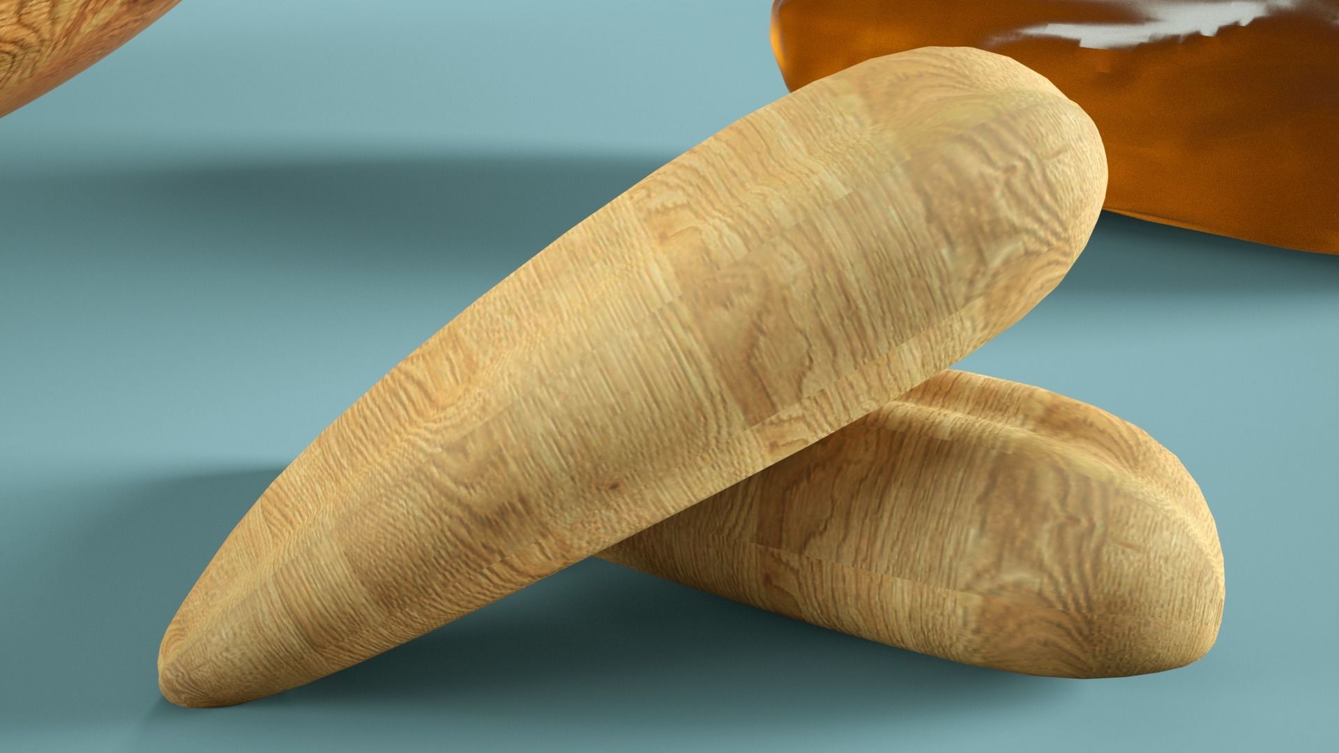 date fruit Free low-poly 3D model_6