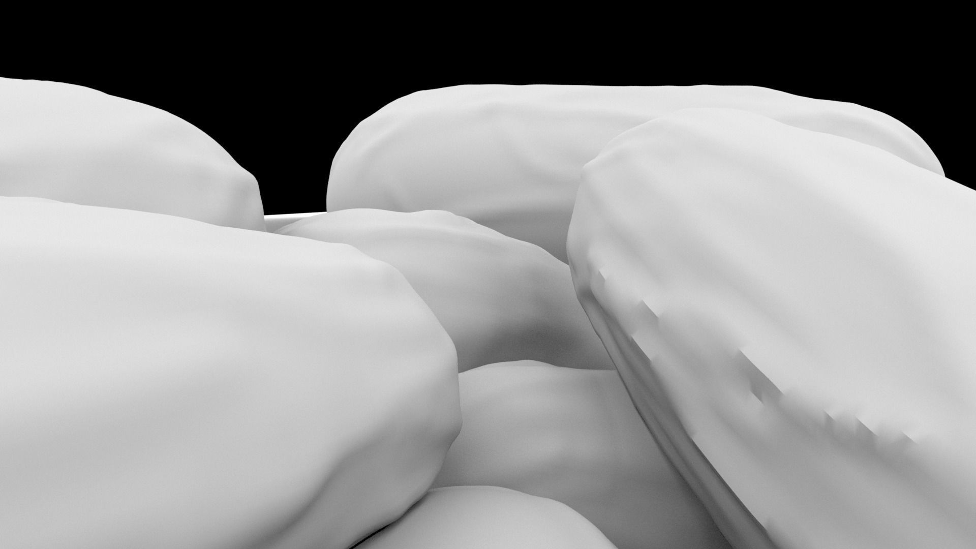 date fruit Free low-poly 3D model_4