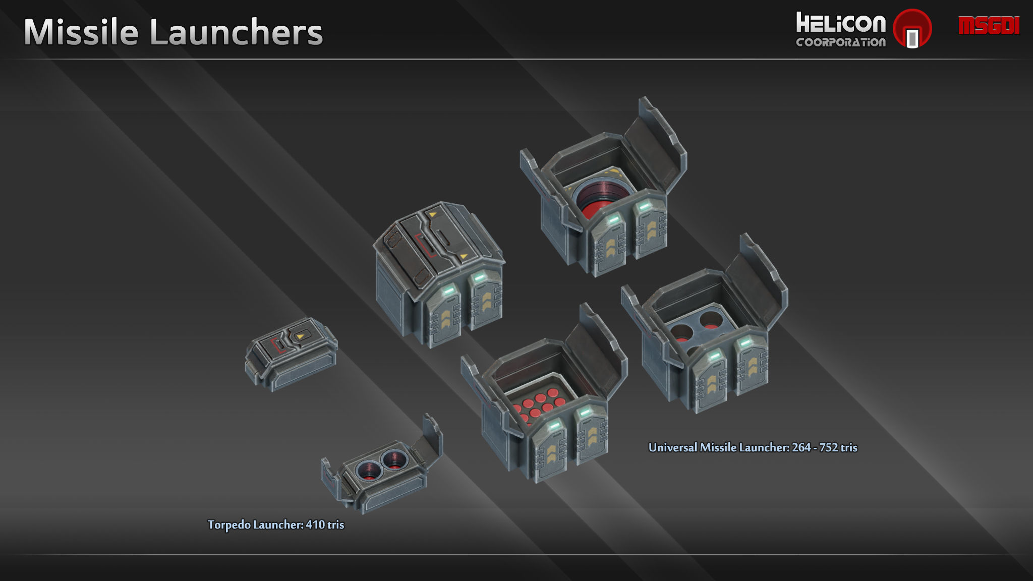 Helicon Corporation Spaceship Fleet Collection _12