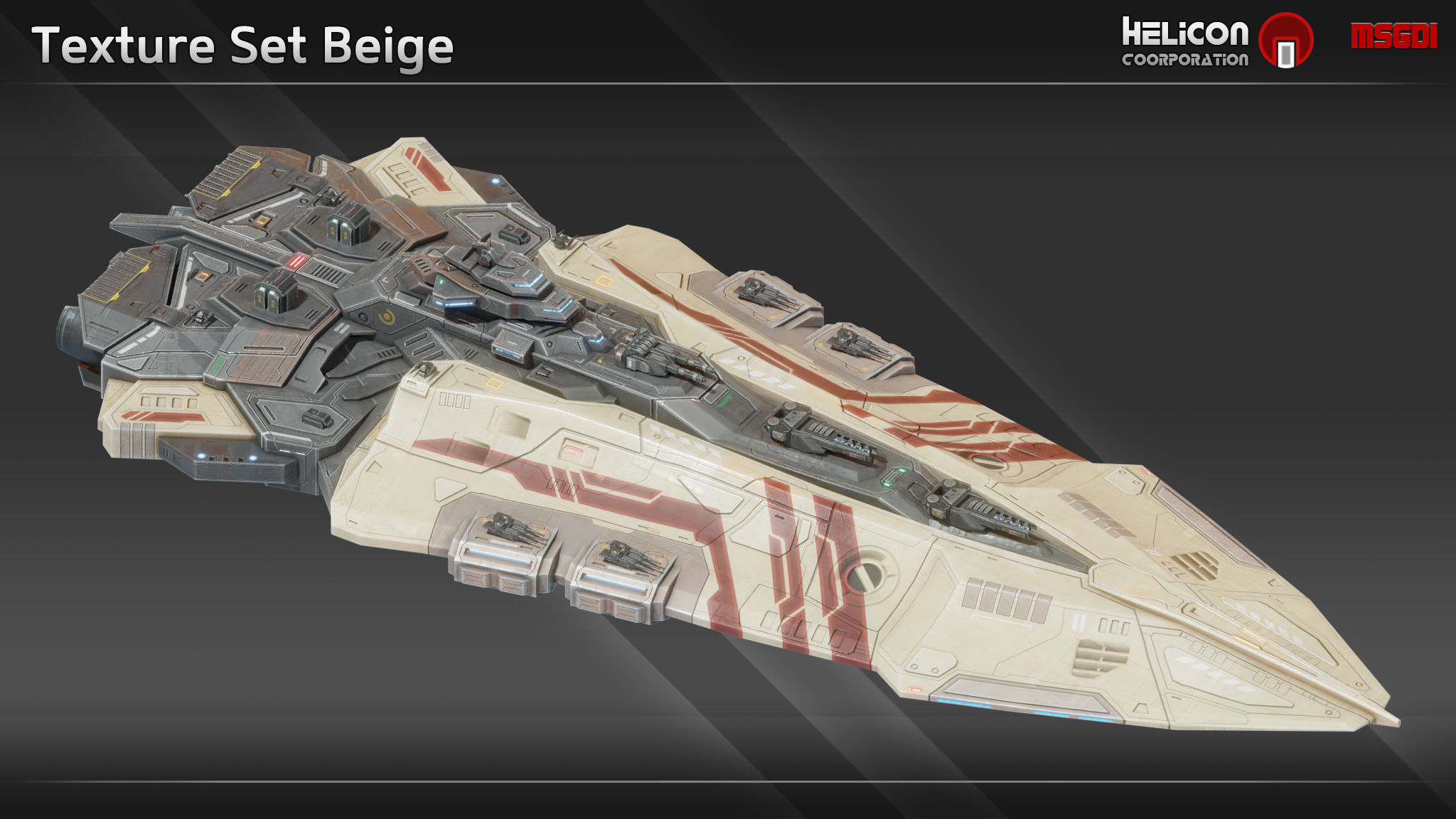 Helicon Corporation Spaceship Fleet Collection _17