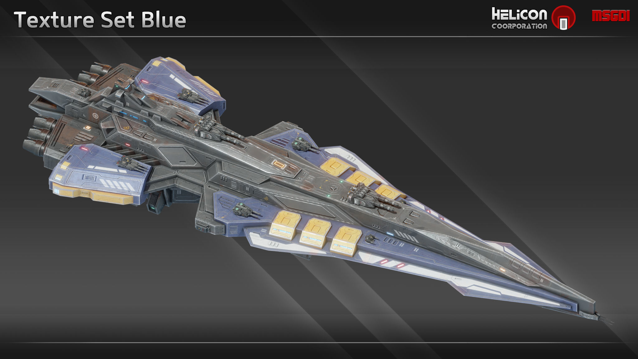Helicon Corporation Spaceship Fleet Collection _19