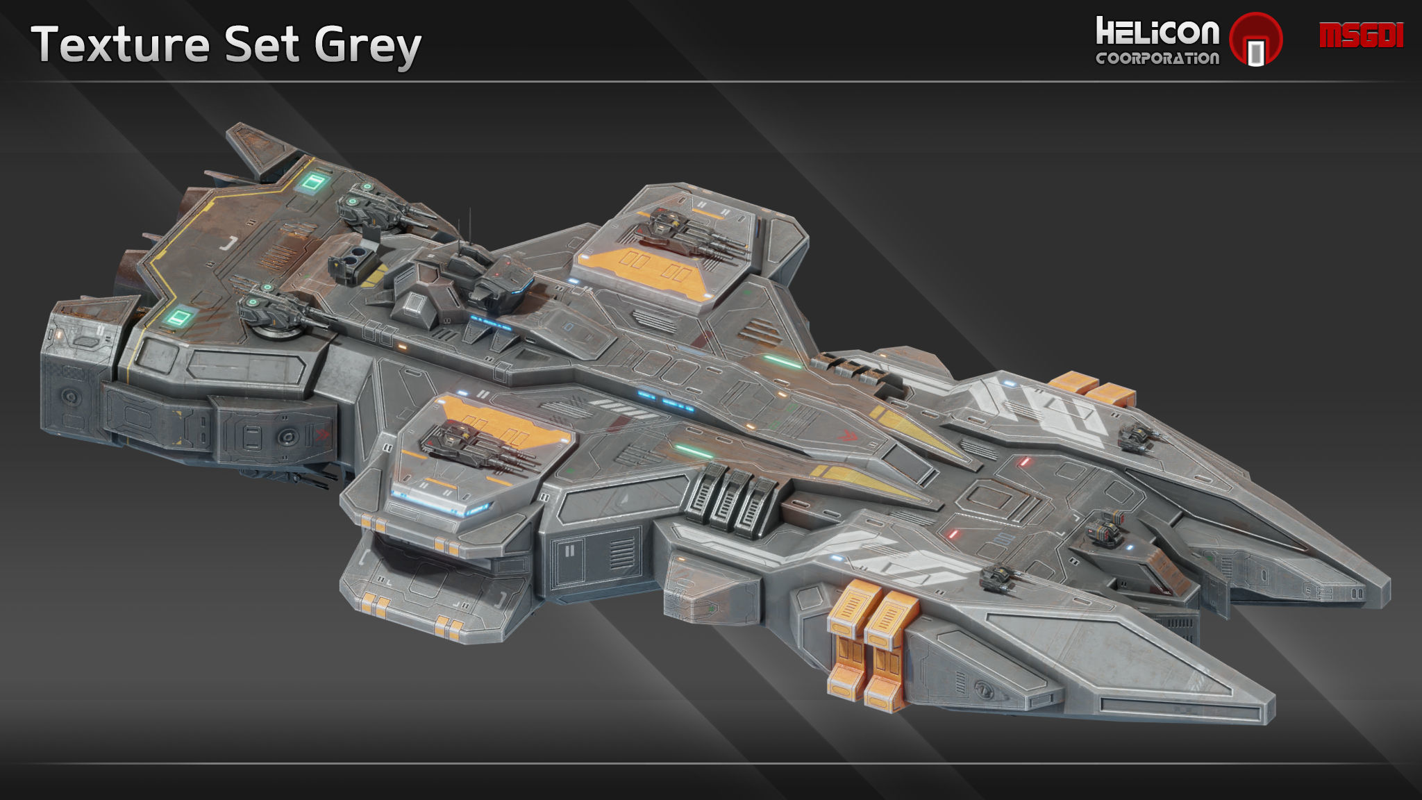 Helicon Corporation Spaceship Fleet Collection _21