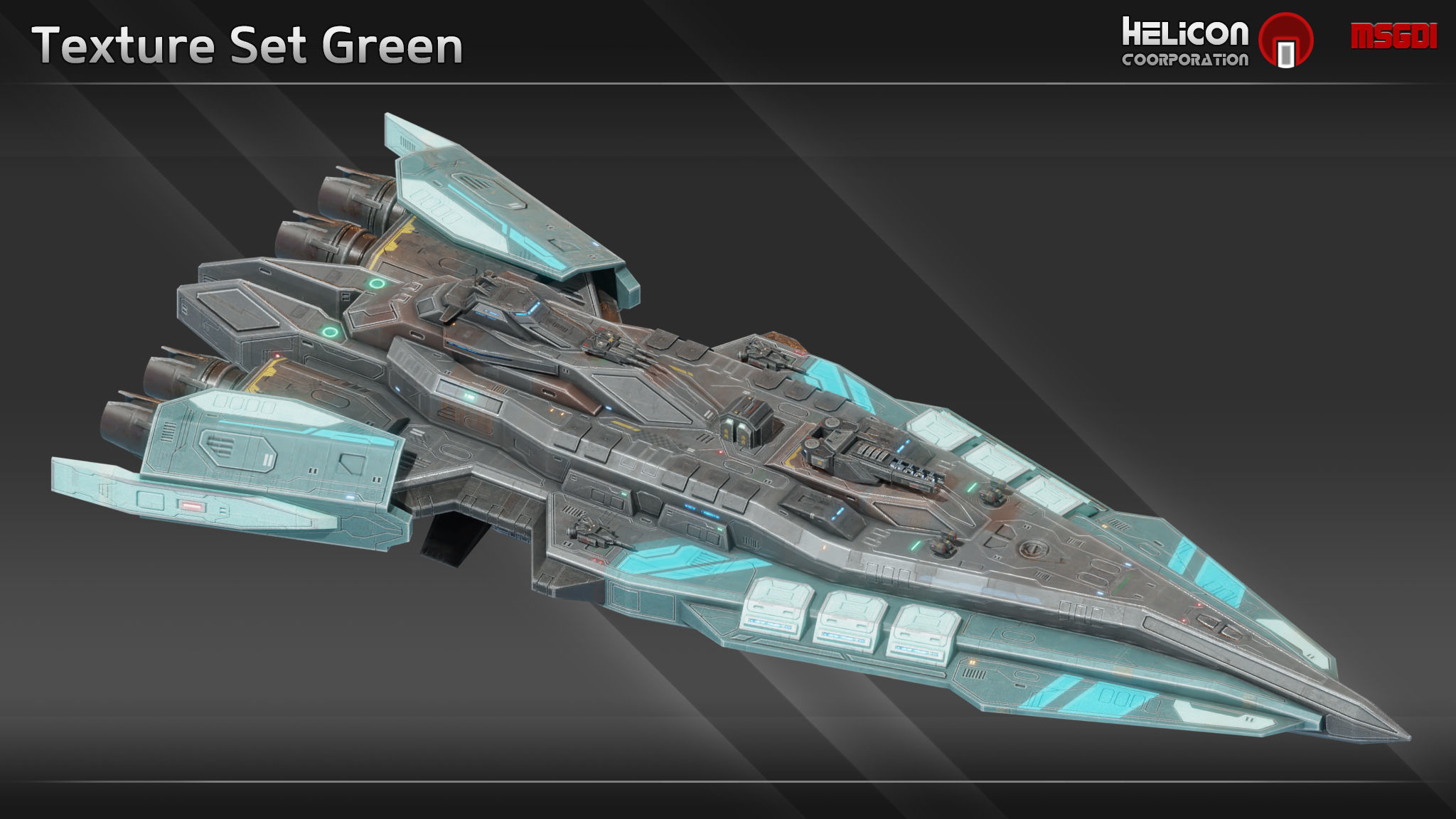 Helicon Corporation Spaceship Fleet Collection _20