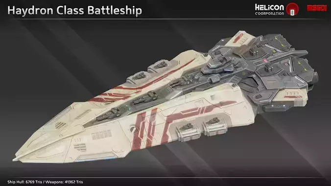 Helicon Corporation Spaceship Fleet Collection 