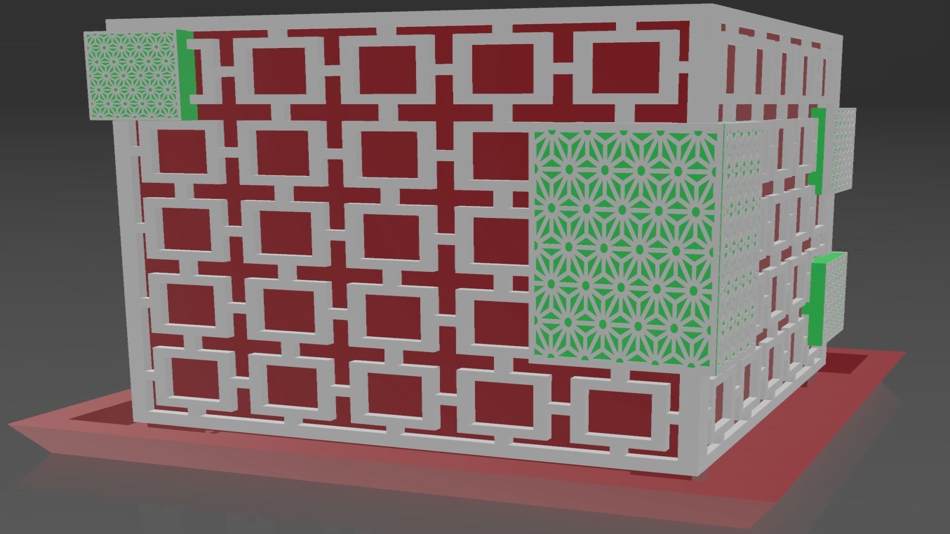 plant pot  3D print model_3