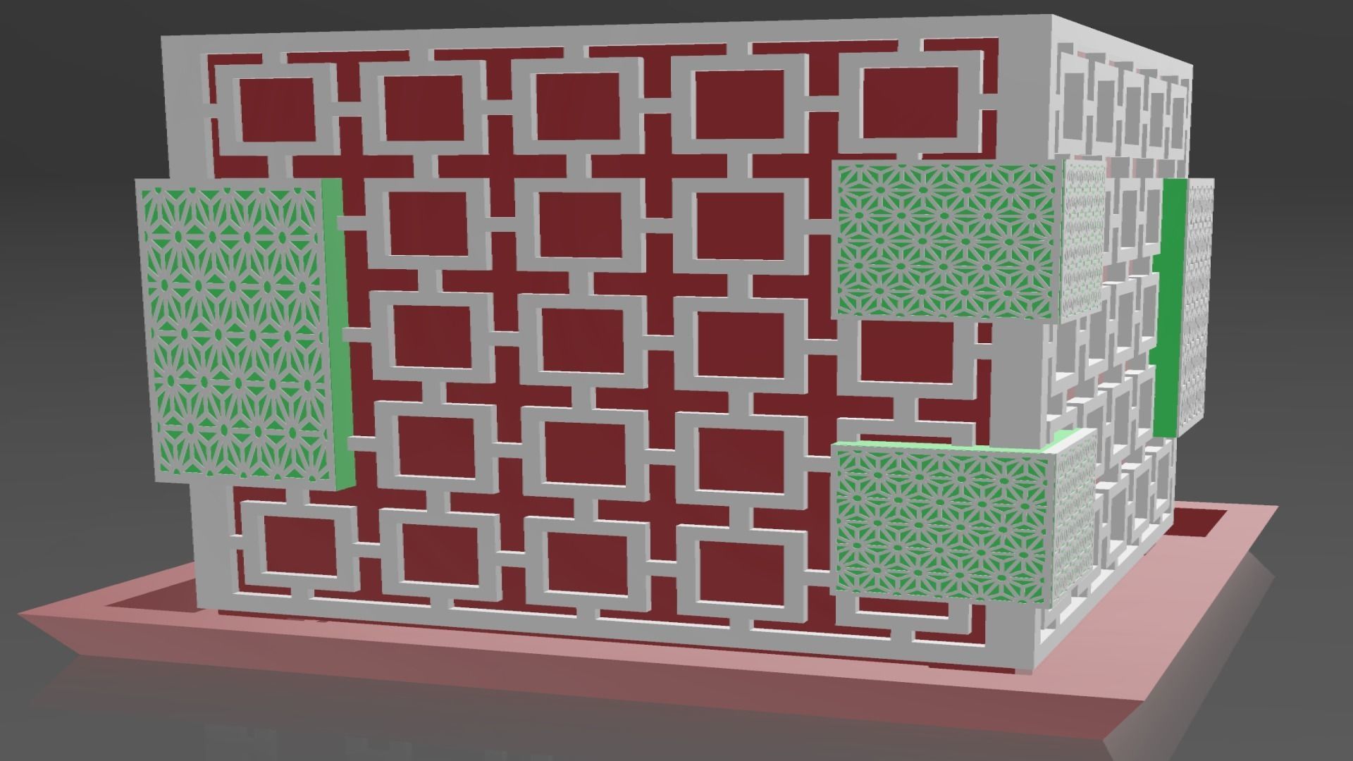 plant pot  3D print model_4