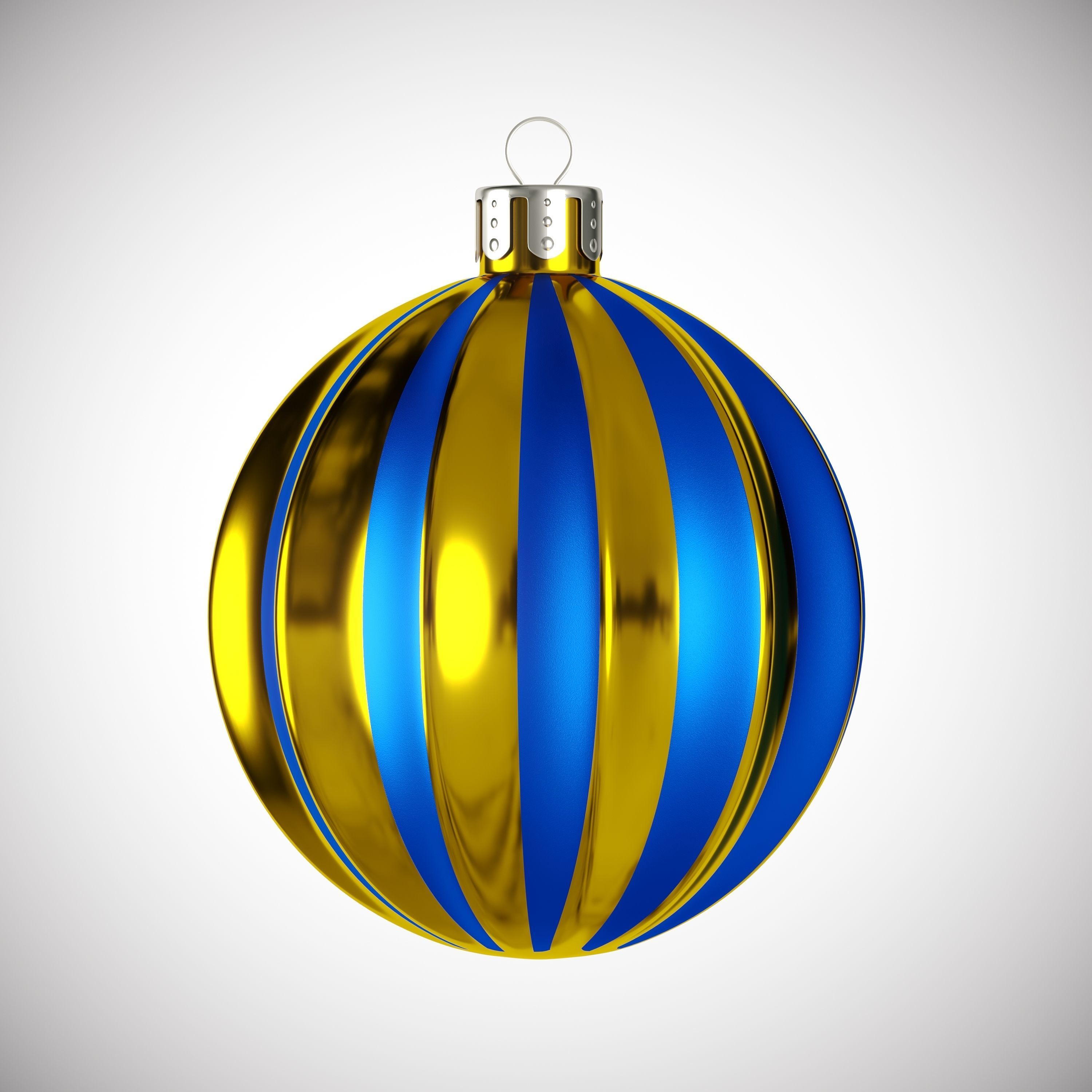 Christmas Toys with Patterns 3D model_4