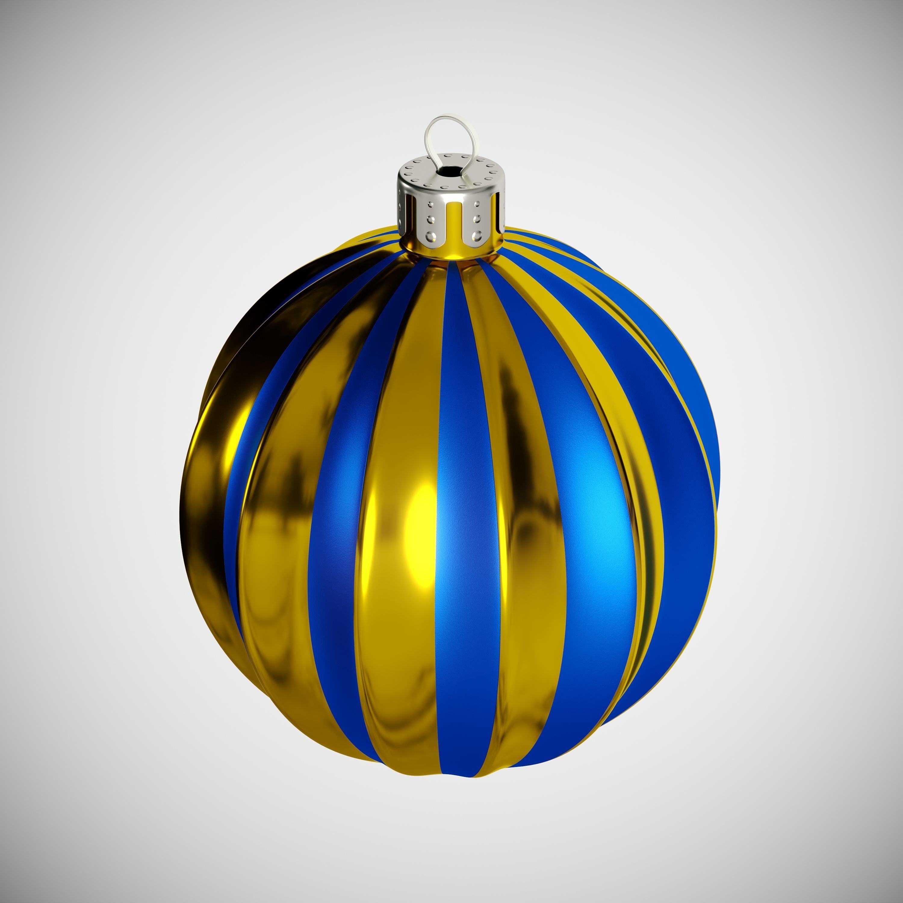 Christmas Toys with Patterns 3D model_5