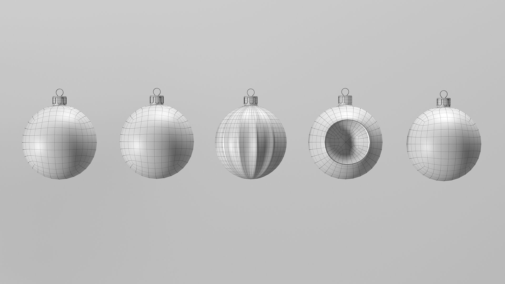 Christmas Toys with Patterns 3D model_13