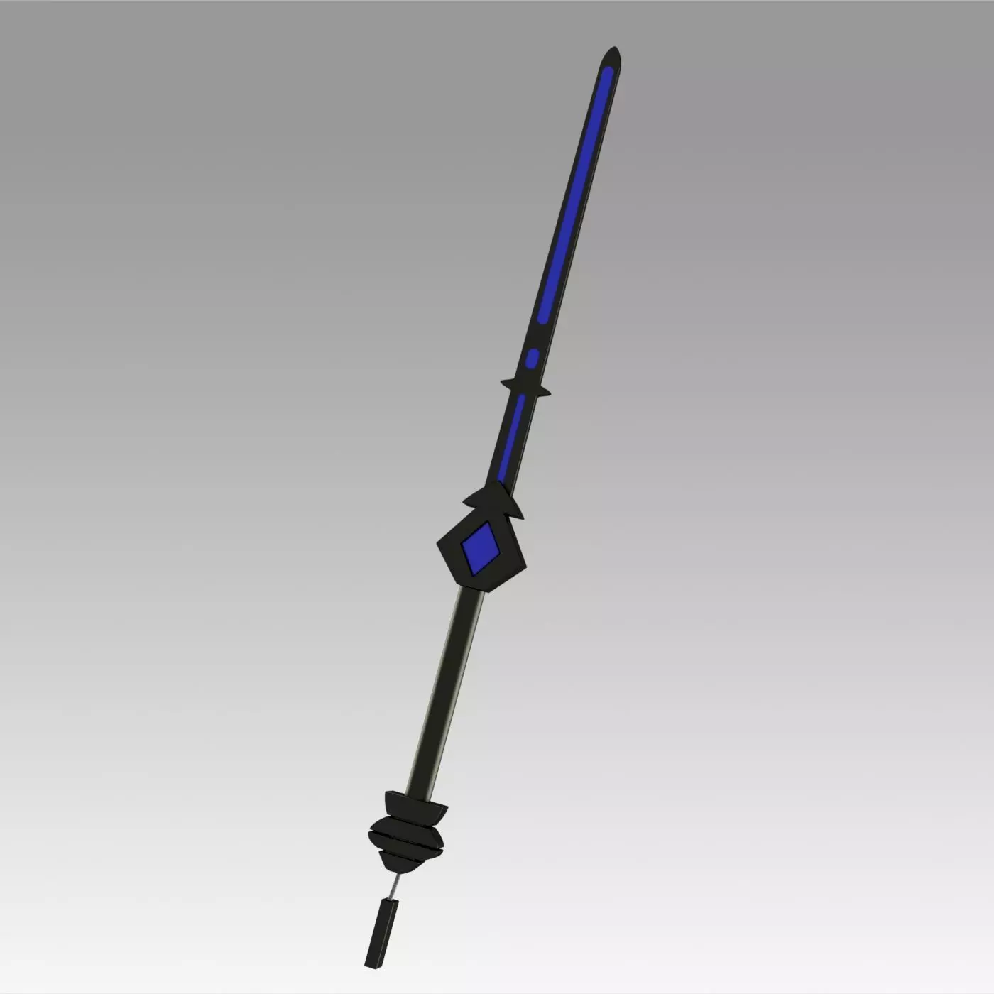 Arknights Steward Sword Cosplay Weapon Prop 3D print model_0