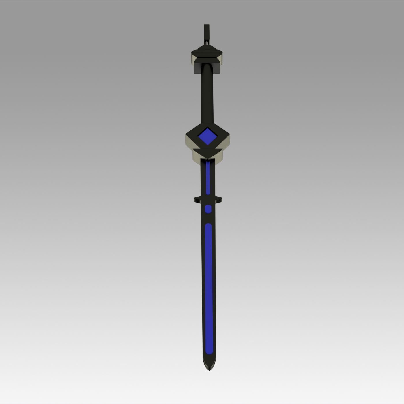 Arknights Steward Sword Cosplay Weapon Prop 3D print model_5