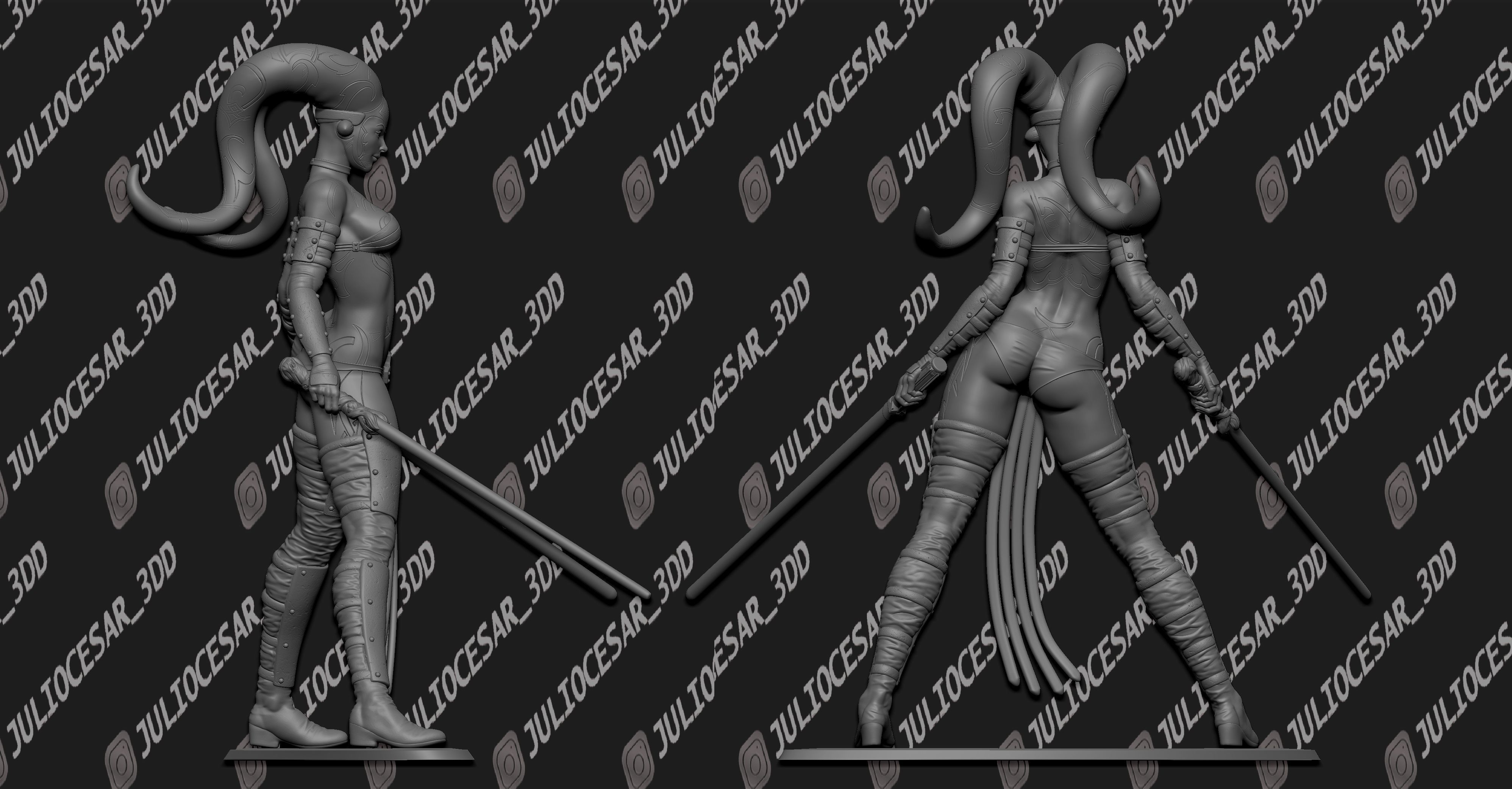 Star Wars - DarthTalon 3D print model_4