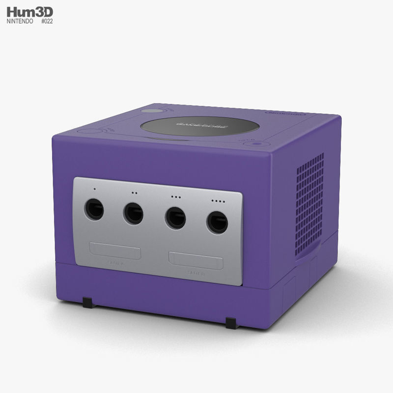 Nintendo Gamecube 3D model CGTrader