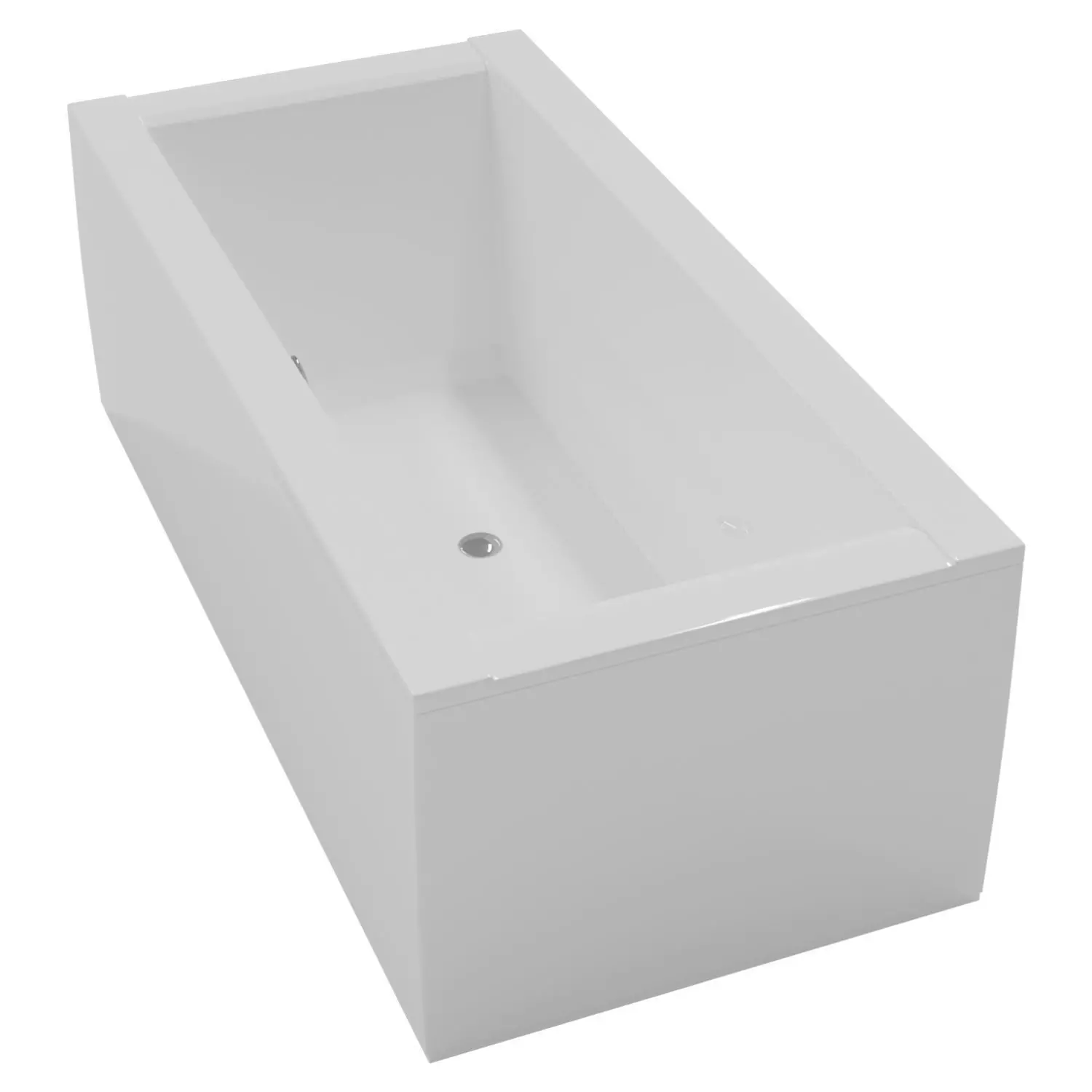 Acrylic bathtub Pool Spa Windsor 180x85 cm 3D model_0