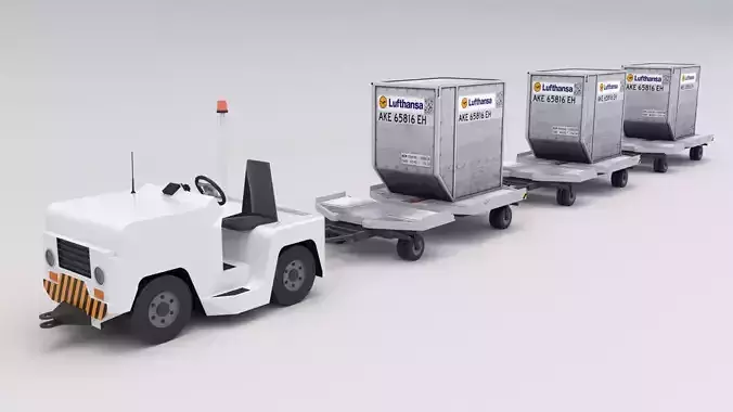 Baggage Tractor