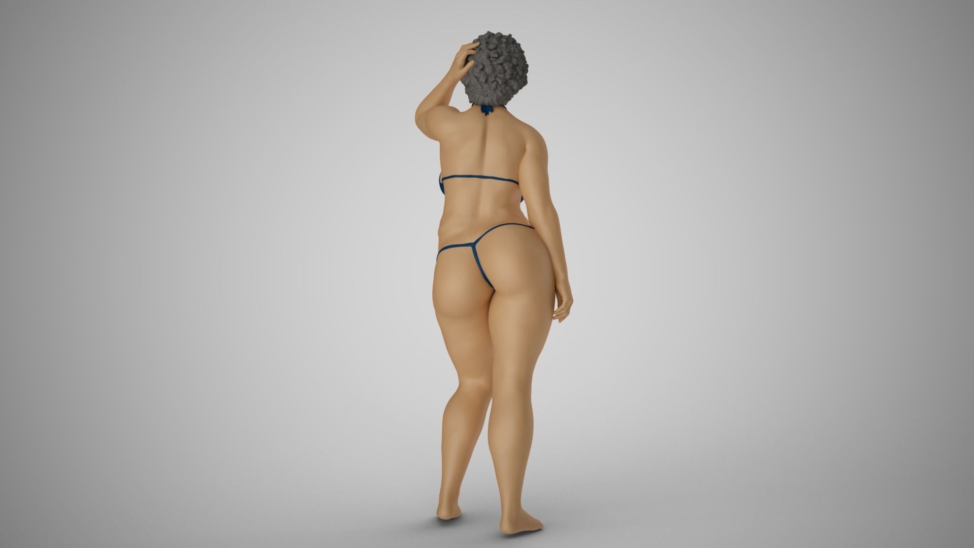 Old Lady 3D print model_7