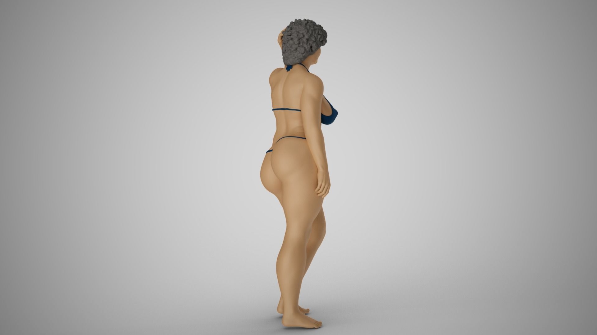 Old Lady 3D print model_8
