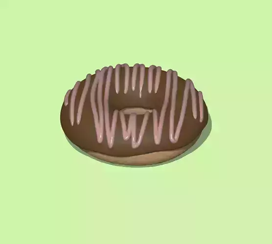 A cute donut to decorate and play