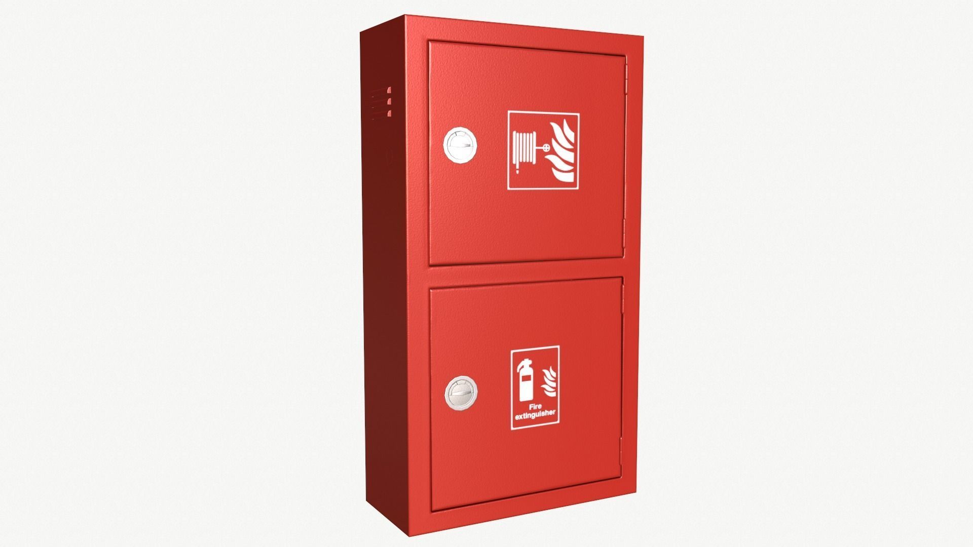 Hose reel case PBR Low-poly 3D model_1