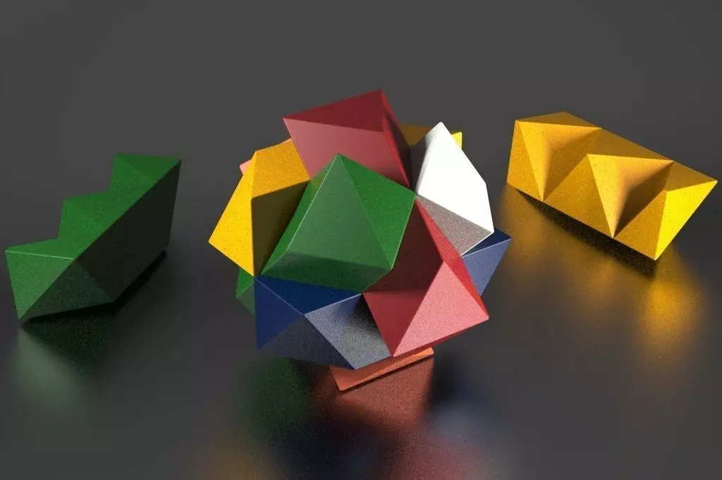 IQ test puzzle 3D print model