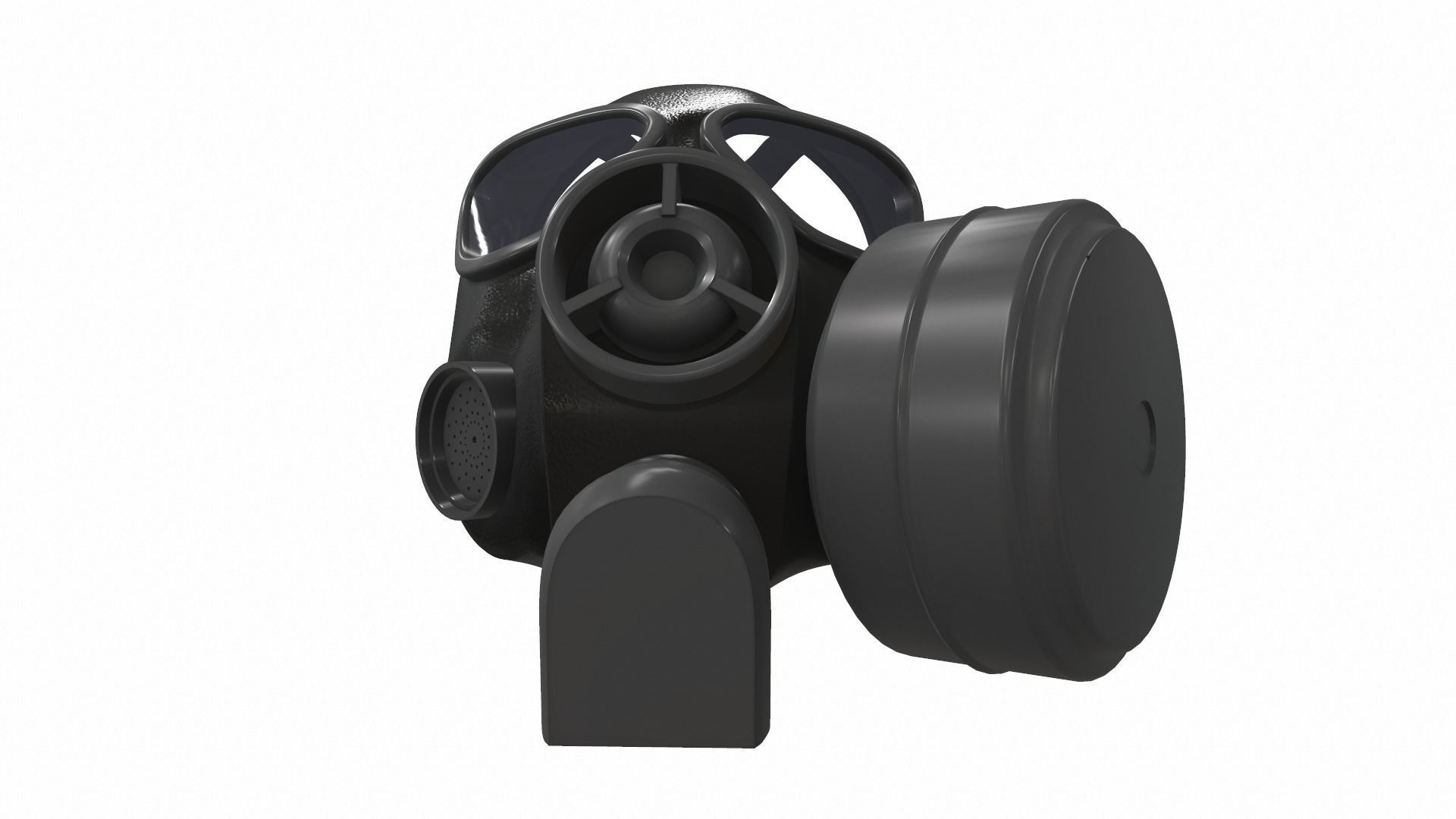 Gas Mask 02 3D model_6