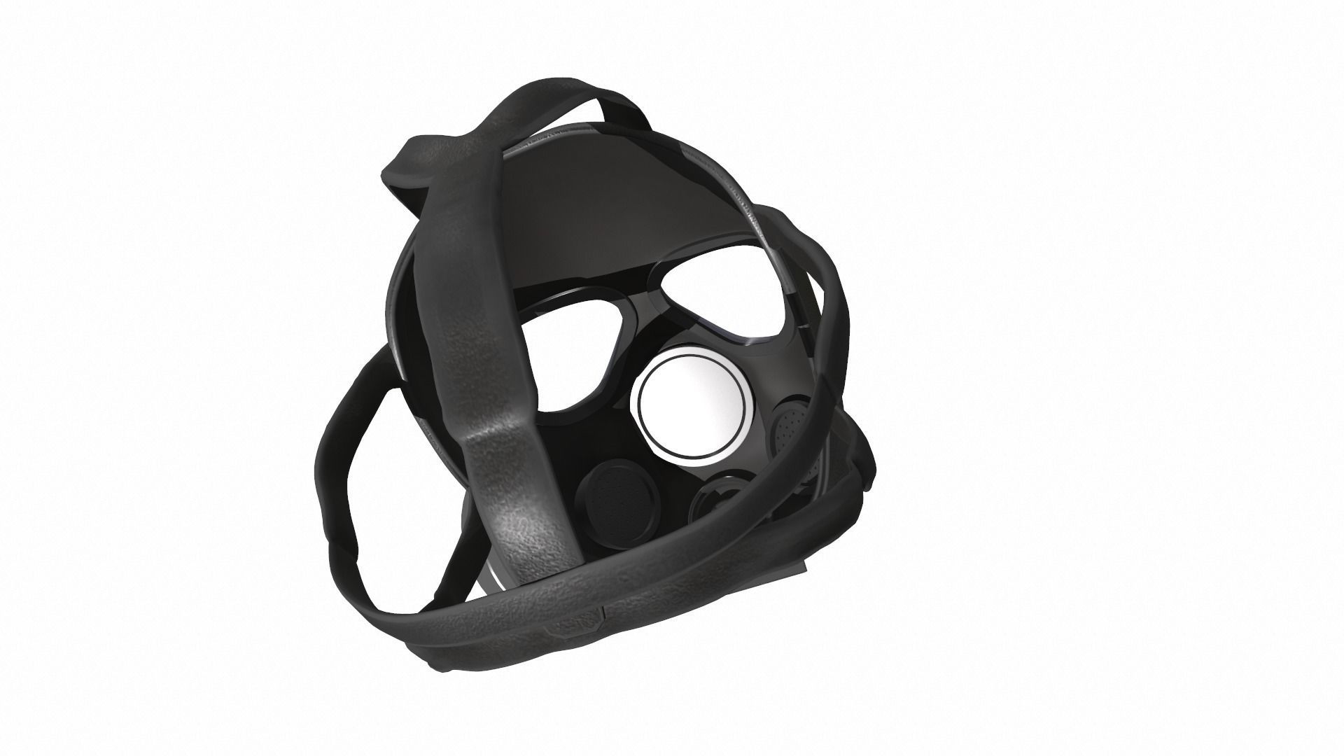 Gas Mask 02 3D model_3