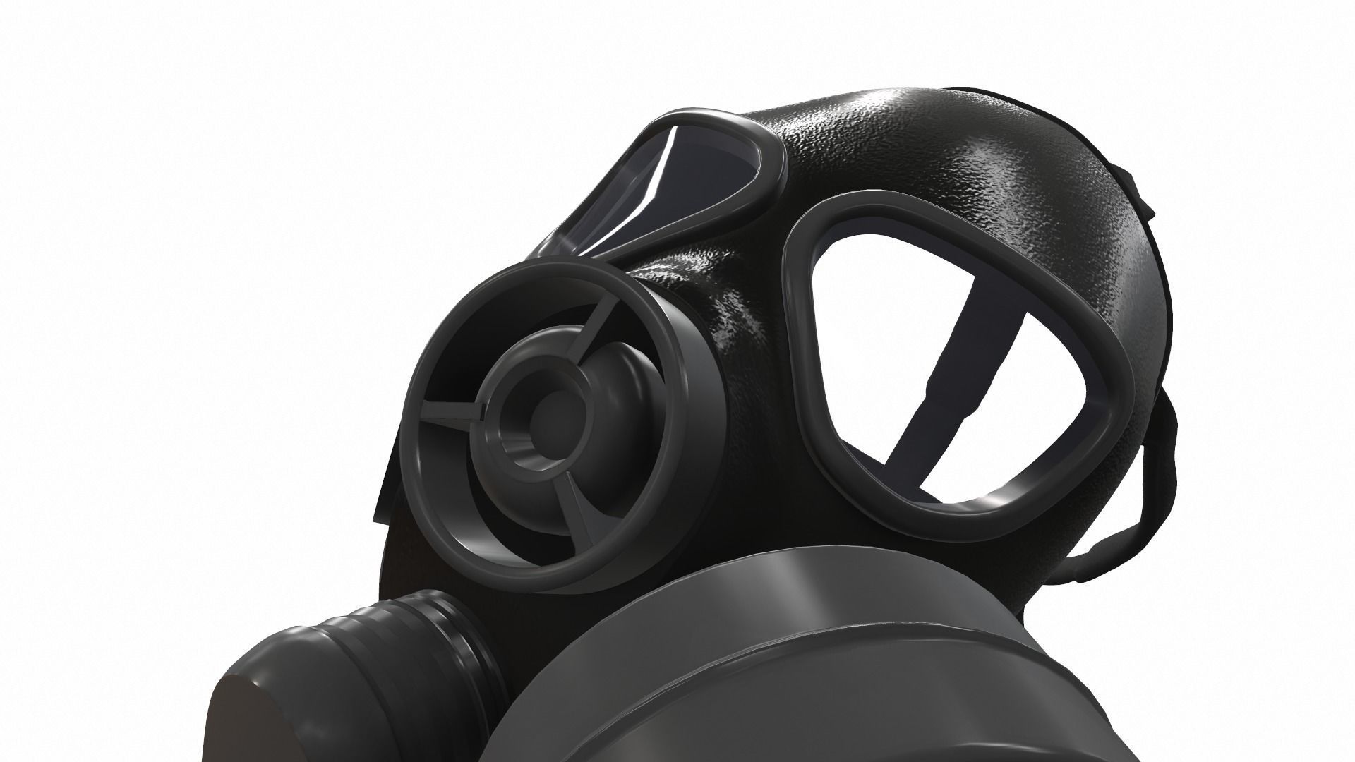 Gas Mask 02 3D model_7