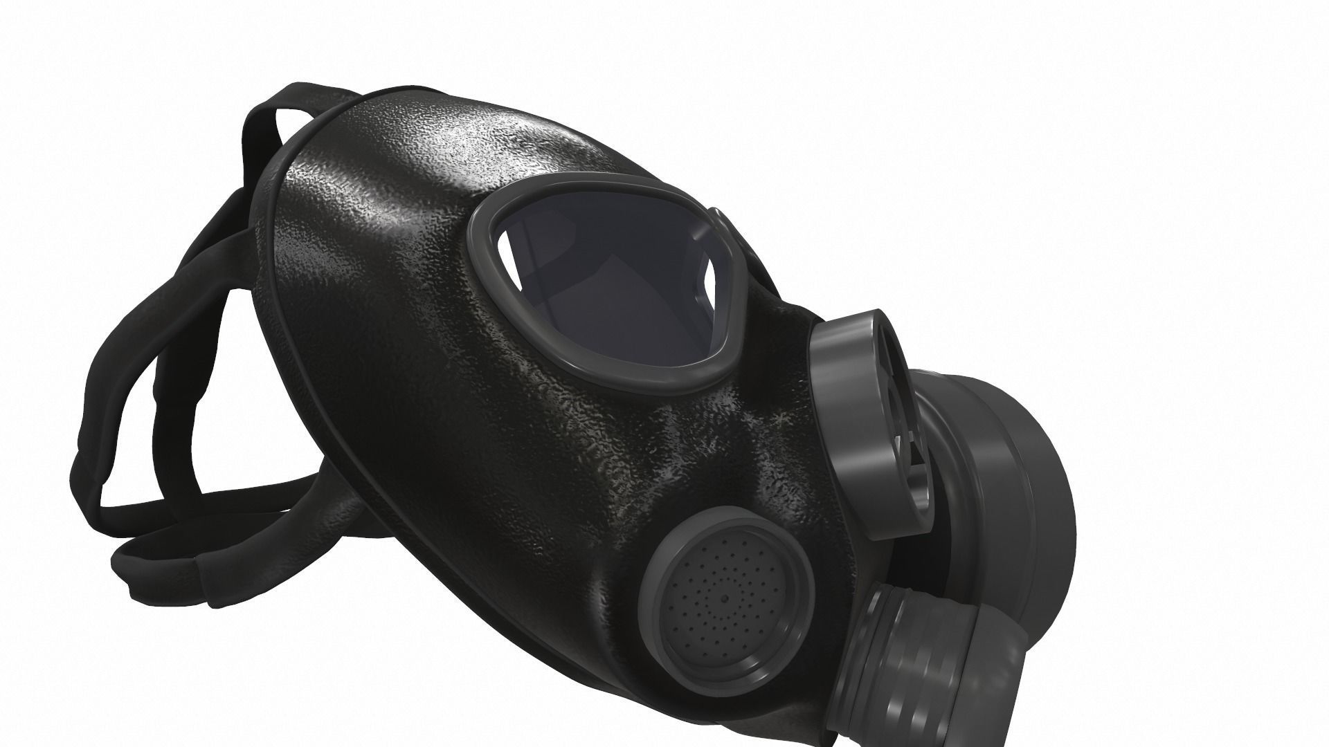 Gas Mask 02 3D model_5