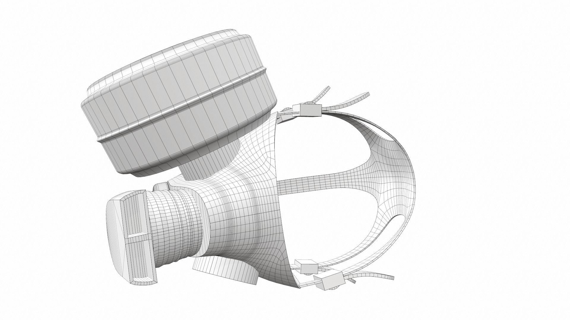 Gas Mask 03 3D model_11