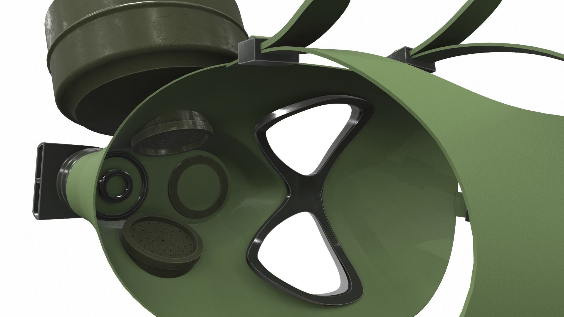 Gas Mask 03 3D model_6