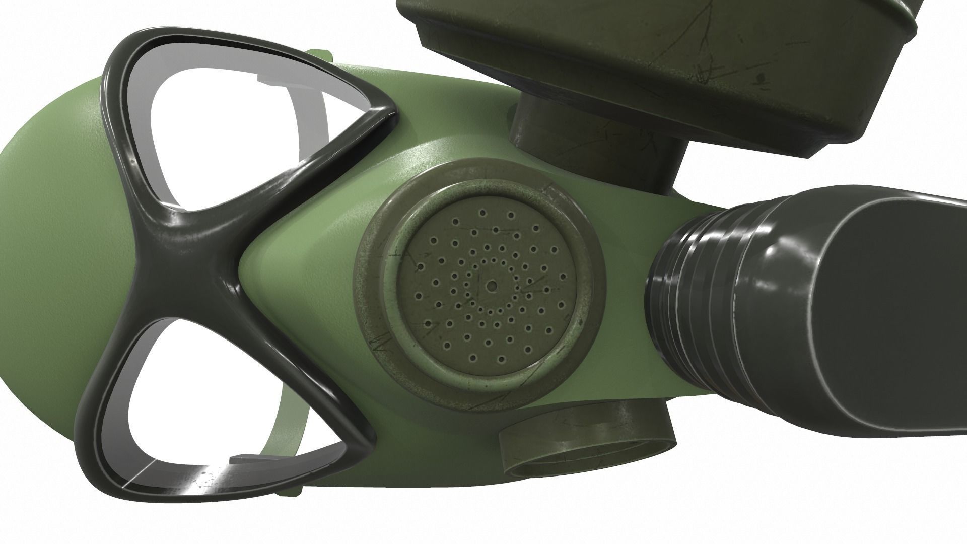 Gas Mask 03 3D model_7