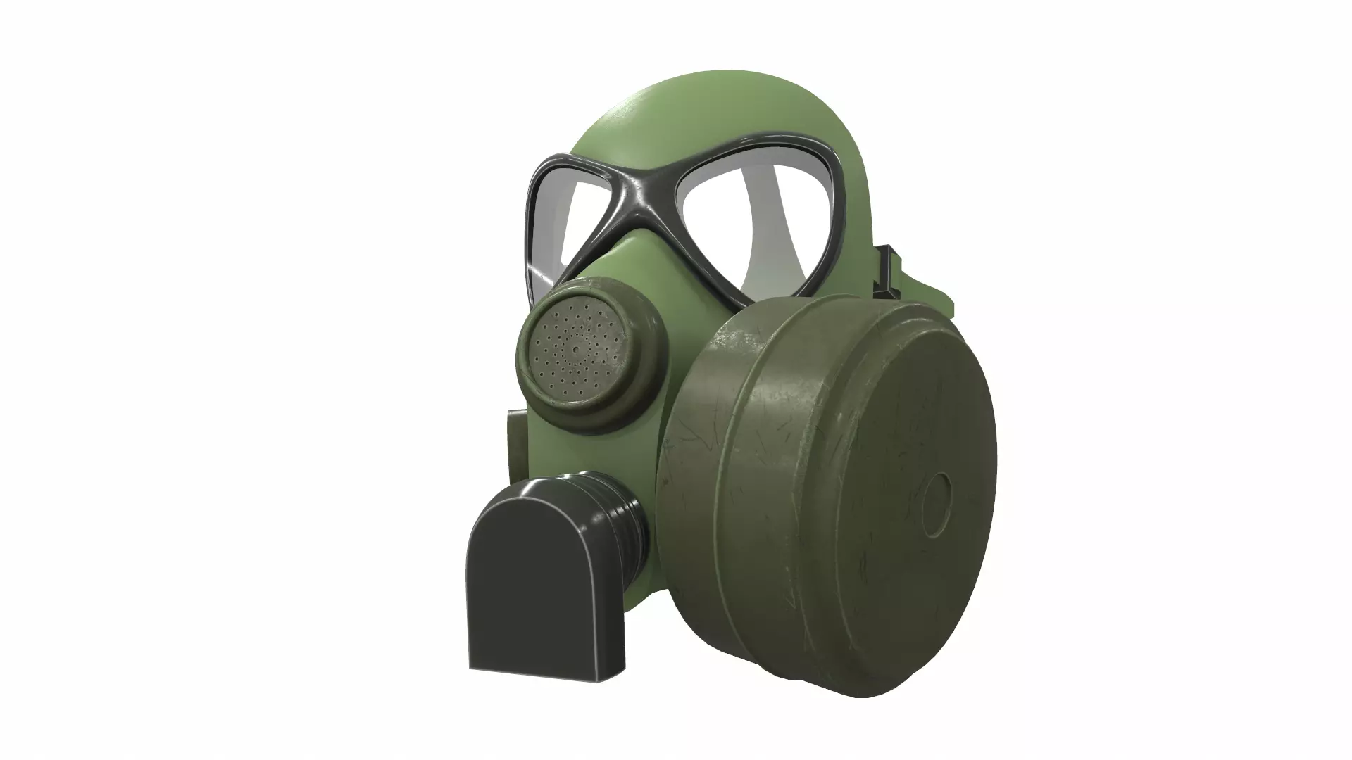 Gas Mask 03 3D model_0