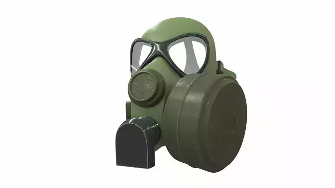 Gas Mask 03 3D model