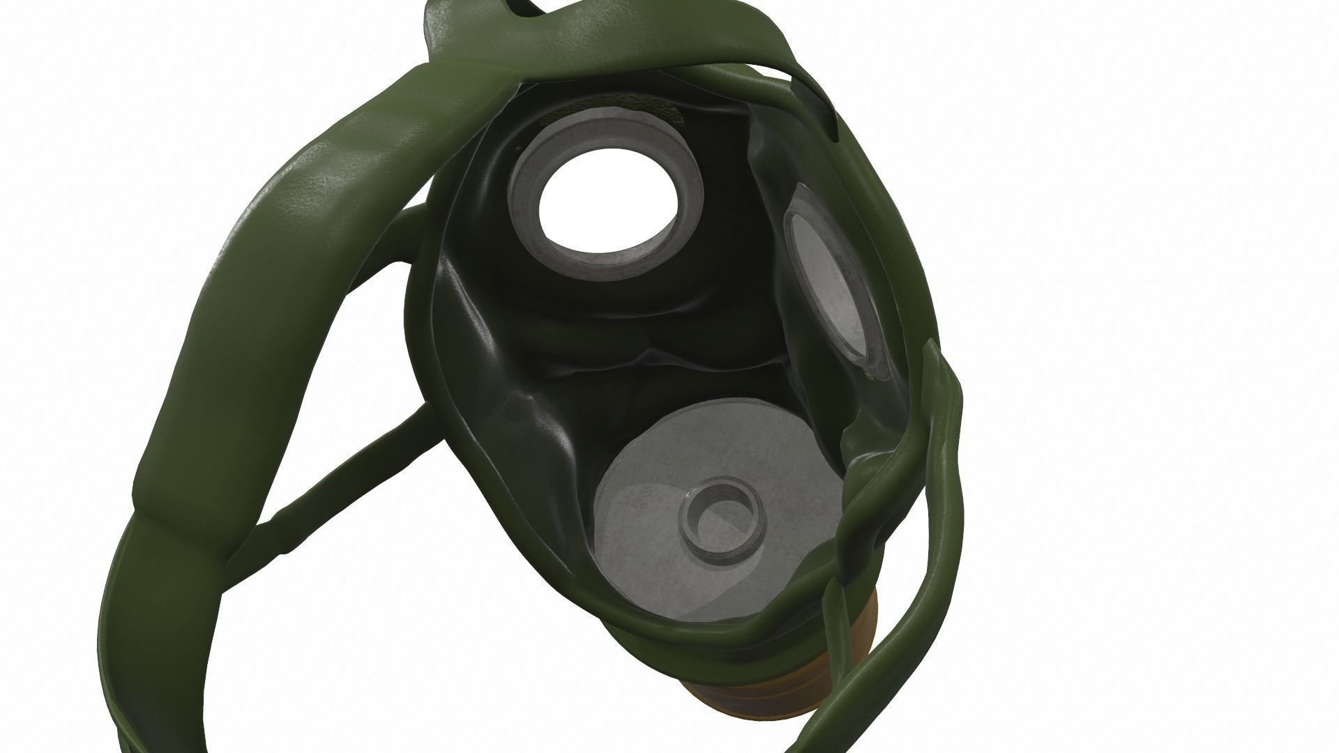 Gas Mask 04 3D model_4