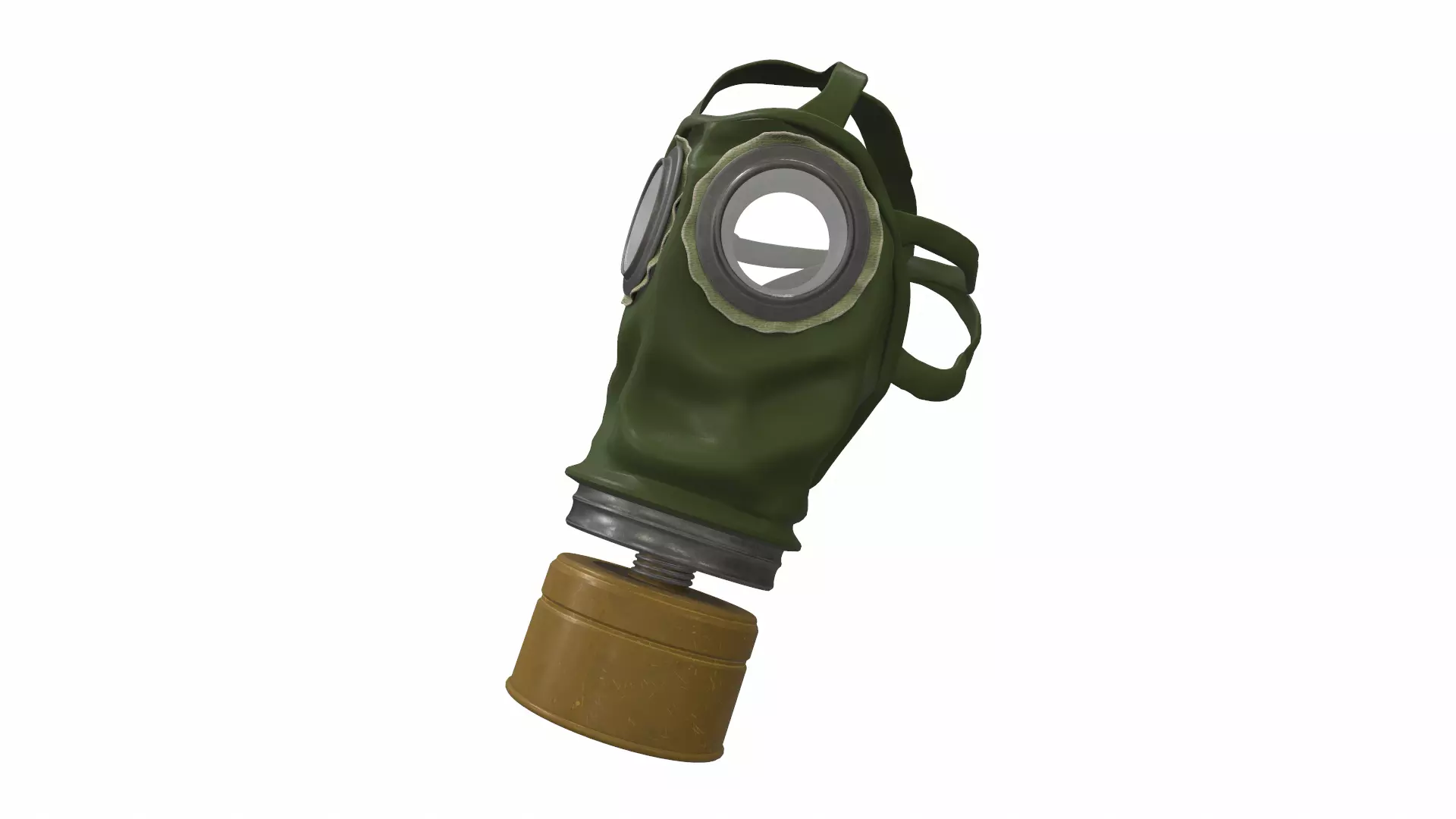 Gas Mask 04 3D model_0