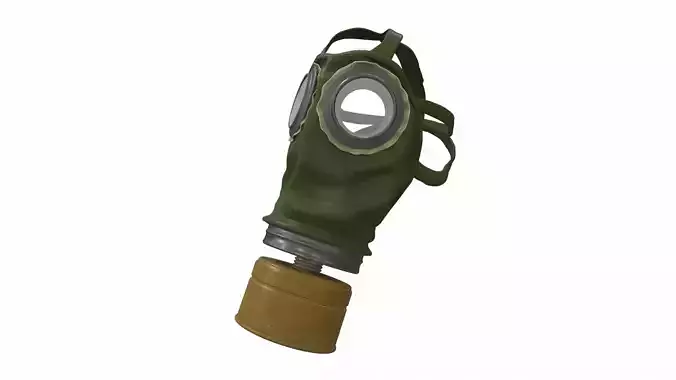 Gas Mask 04 3D model