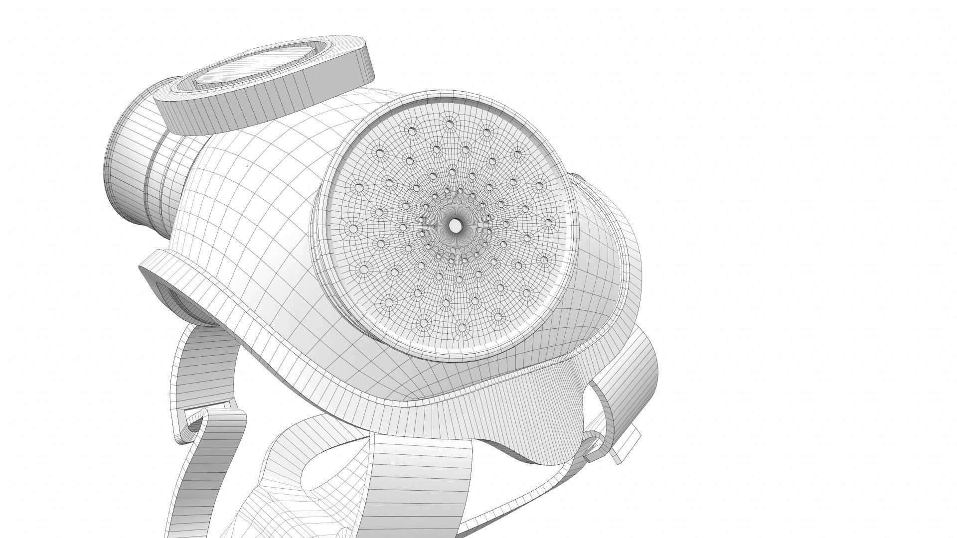 Gas Mask 05 3D model_14