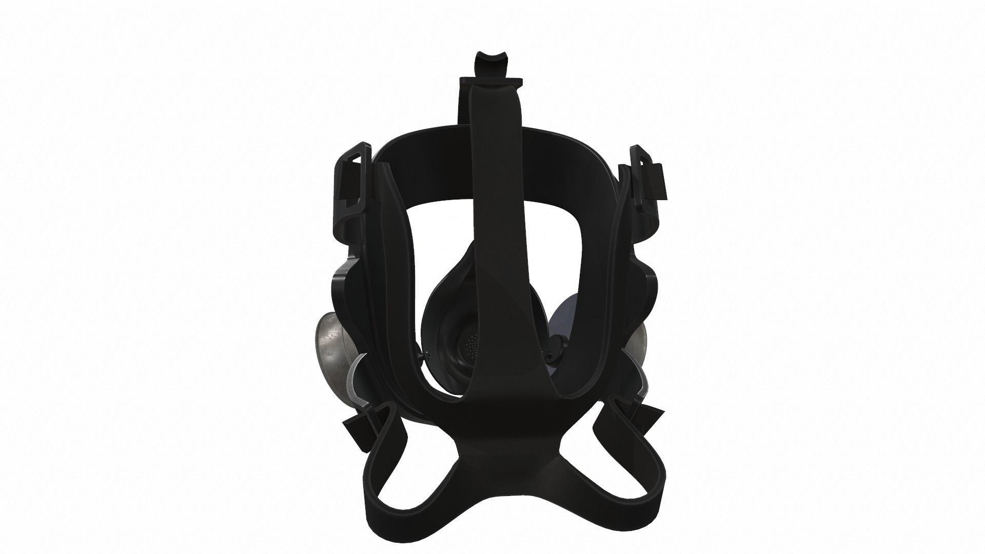 Gas Mask 05 3D model_3