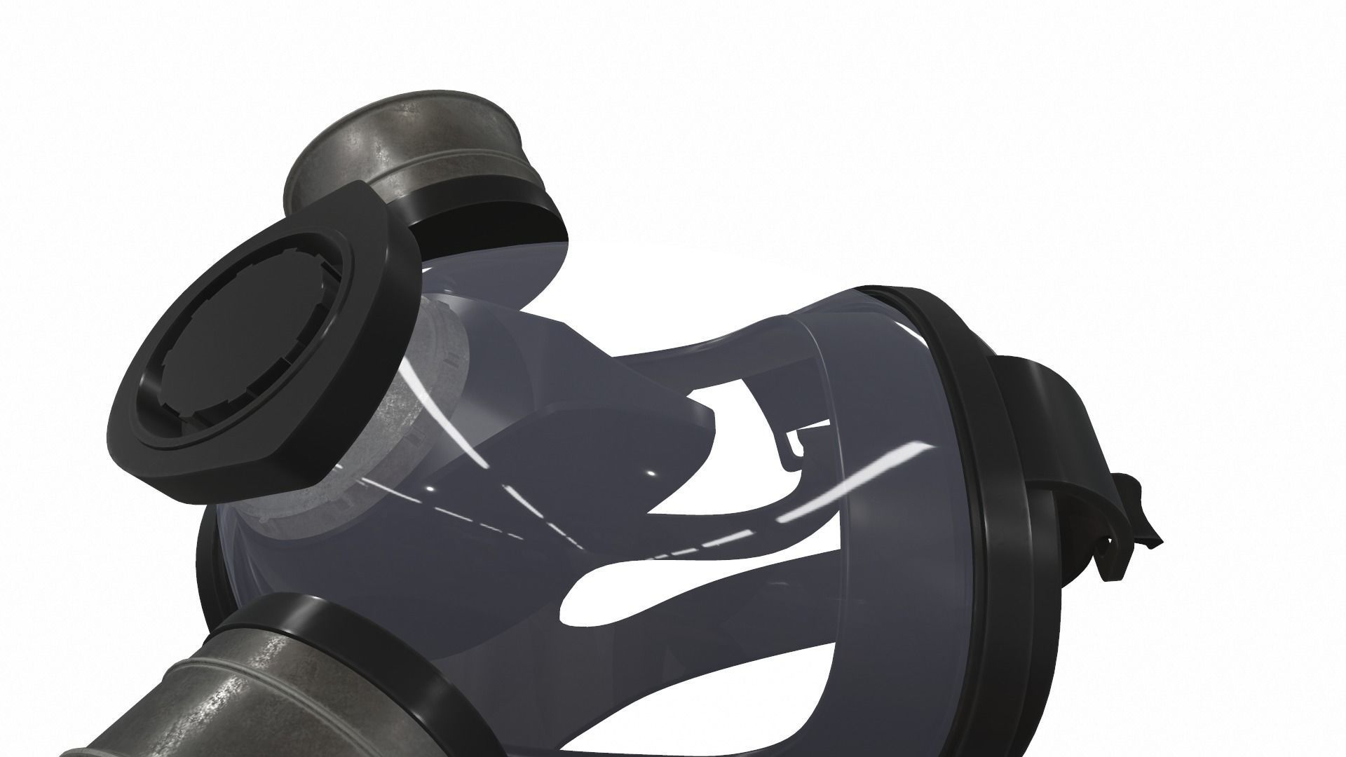 Gas Mask 05 3D model_6