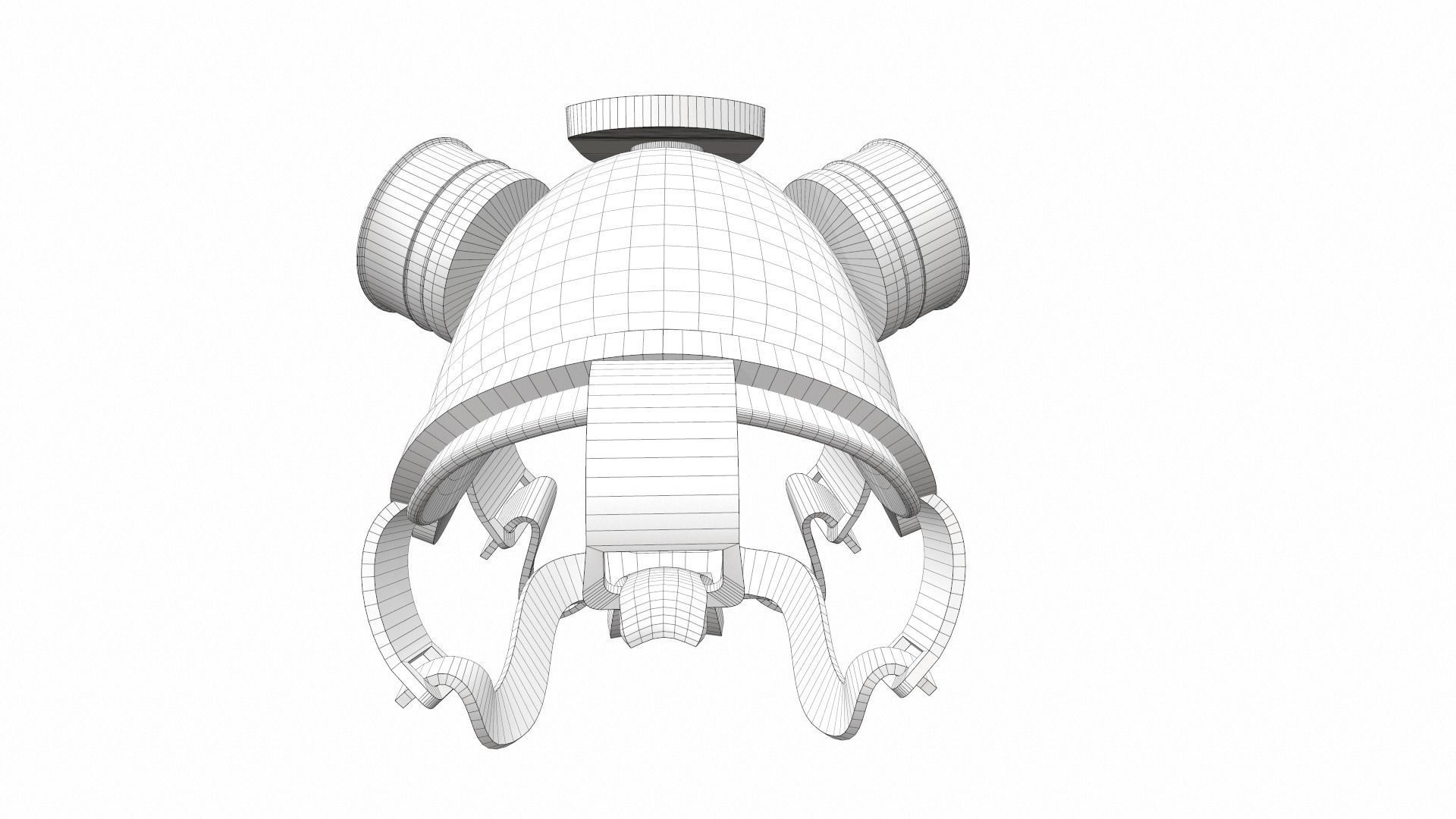 Gas Mask 05 3D model_13