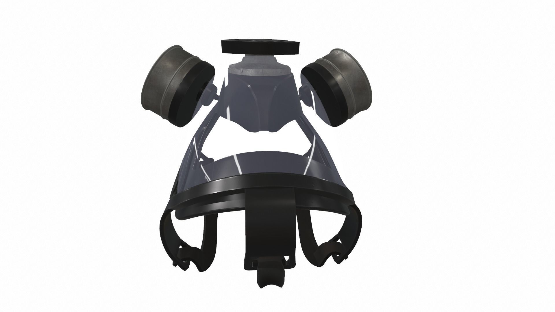 Gas Mask 05 3D model_5