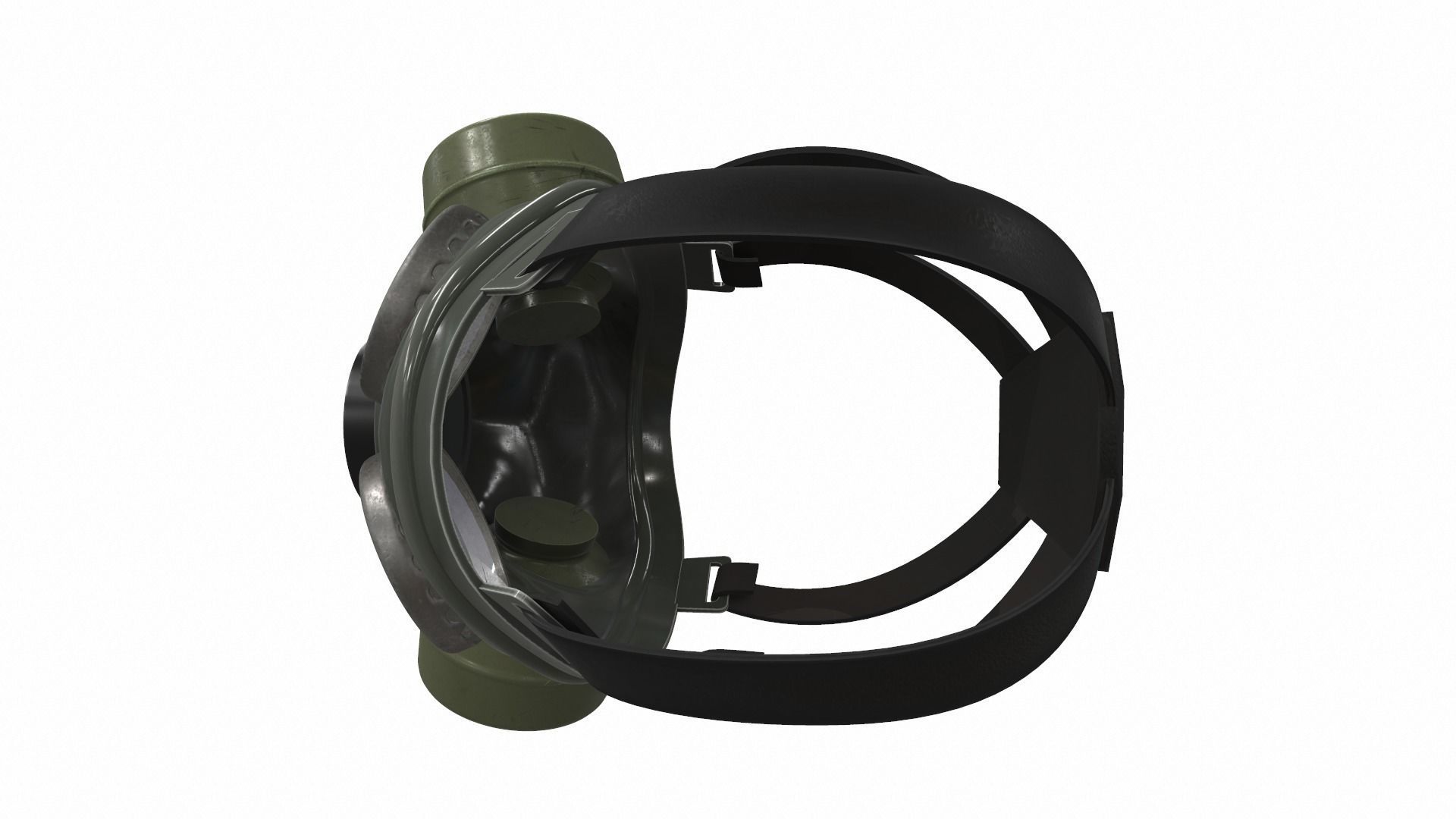 Gas Mask 06 3D model_3