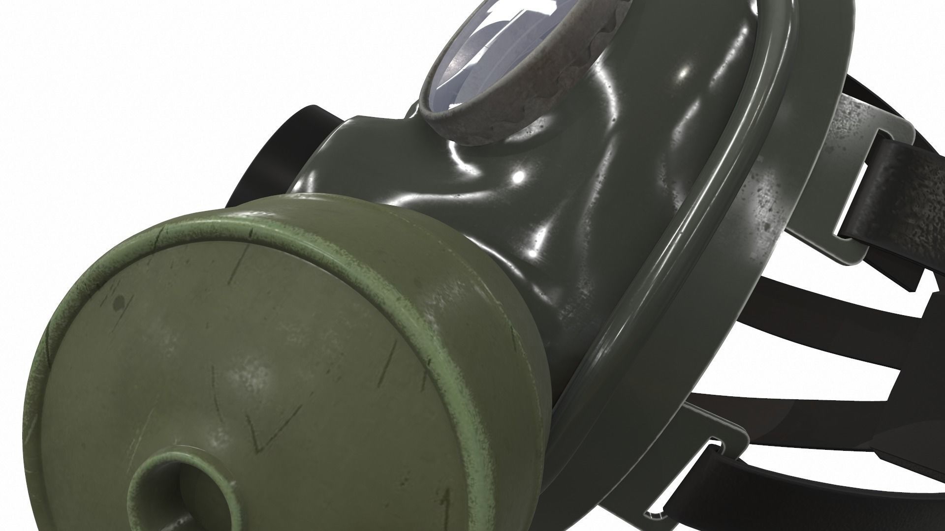 Gas Mask 06 3D model_8